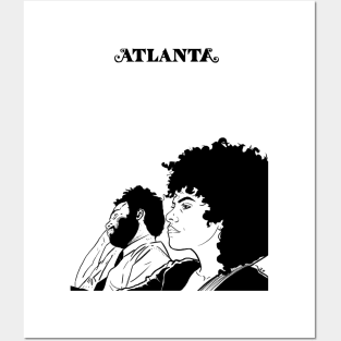 Atlanta Couple Posters and Art